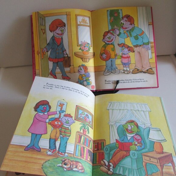 Sesame Street edition 1&2 of the same title HARDBACK 1981, 1992 same author - Picture 2 of 4